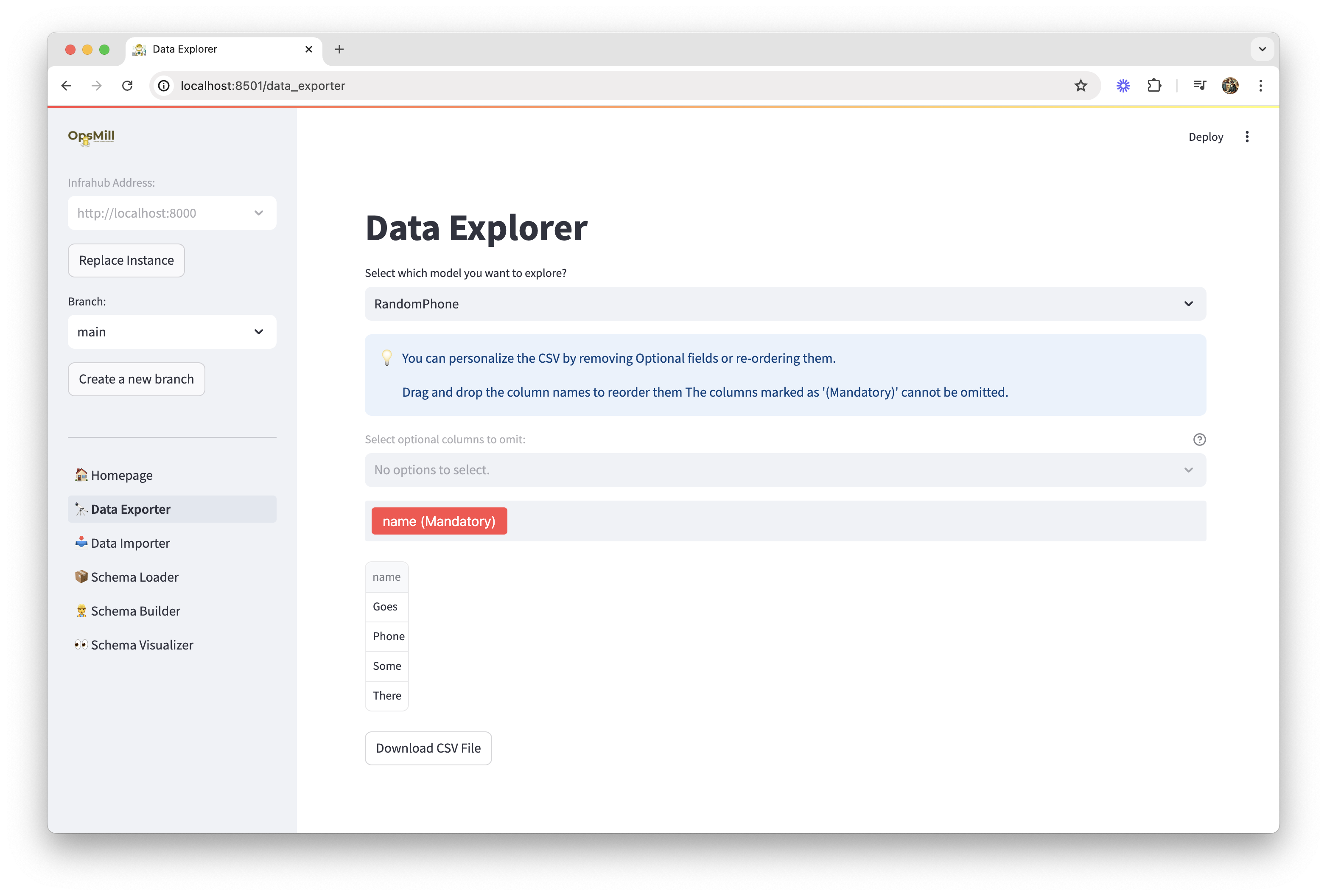 Data Exporter